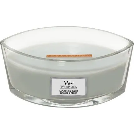 WoodWick Lavender & Cedar, Andra, Grå, Transparent, CEDAR, lavendel, 1 styck | Dofter - Märken - Woodwick | GameStuff