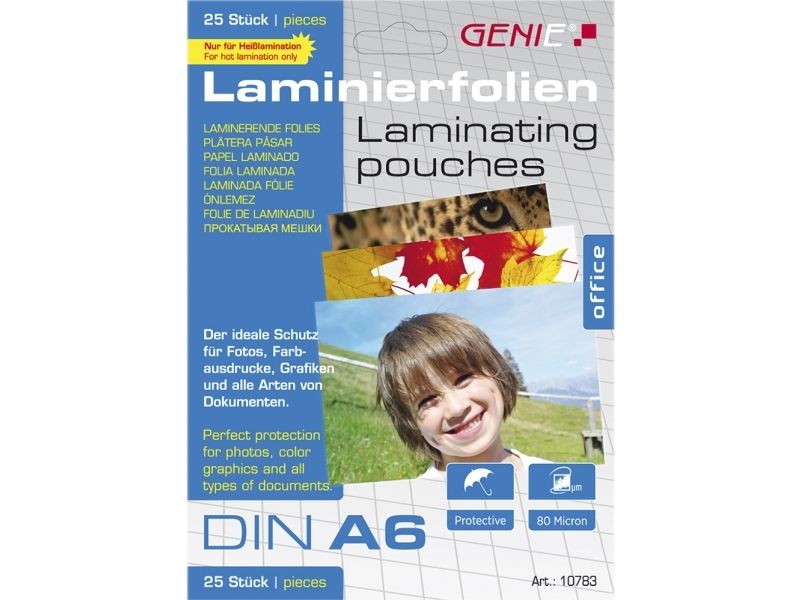 Genie 10783, Transparent, A6, 111 Mm, 154 Mm, 4 Mm, 90 G