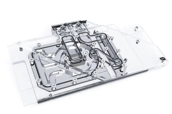 Alphacool Eisblock Aurora Acryl GPX-A, Vandblok + kølehoved, Sort, Transparent, ASUS TUF Gaming Radeon RX 6900 XT OC ASUS ROG Strix Radeon RX 6800 XT OC ASUS ROG Strix Radeon RX..., 352 mm, 172 mm, 43 mm