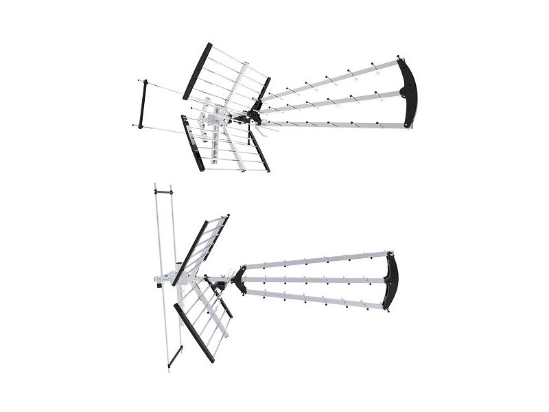 Libox LB2000, Draußen, Aluminium, Schwarz, Dual, Aluminium, Metall, Kunststoff, 174 - 790 MHz, 32 dB
