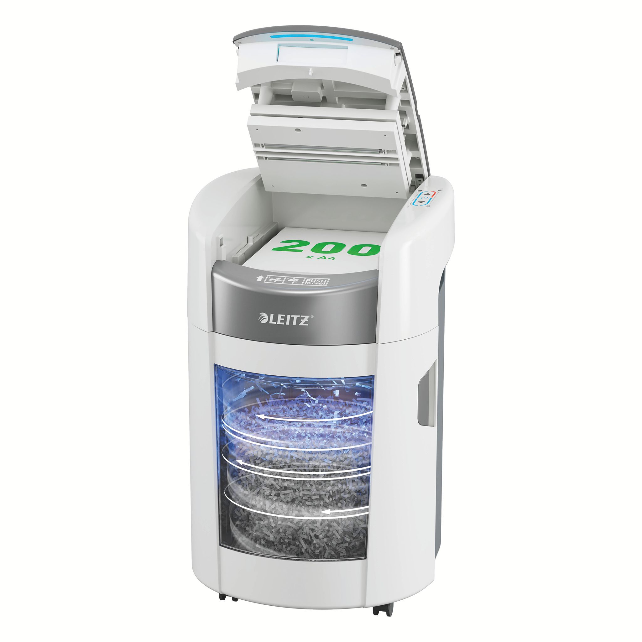 Leitz Iq Optimax Autofeed Small Office 200 Makulator Krydsmakulering (P4)