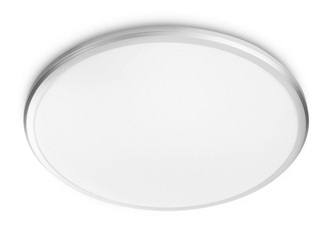 Philips Funktional Deckenleuchte, Led, Nicht Austauschbare(S) Leuchtmittel, 1500 Lm, Ip44, Silber