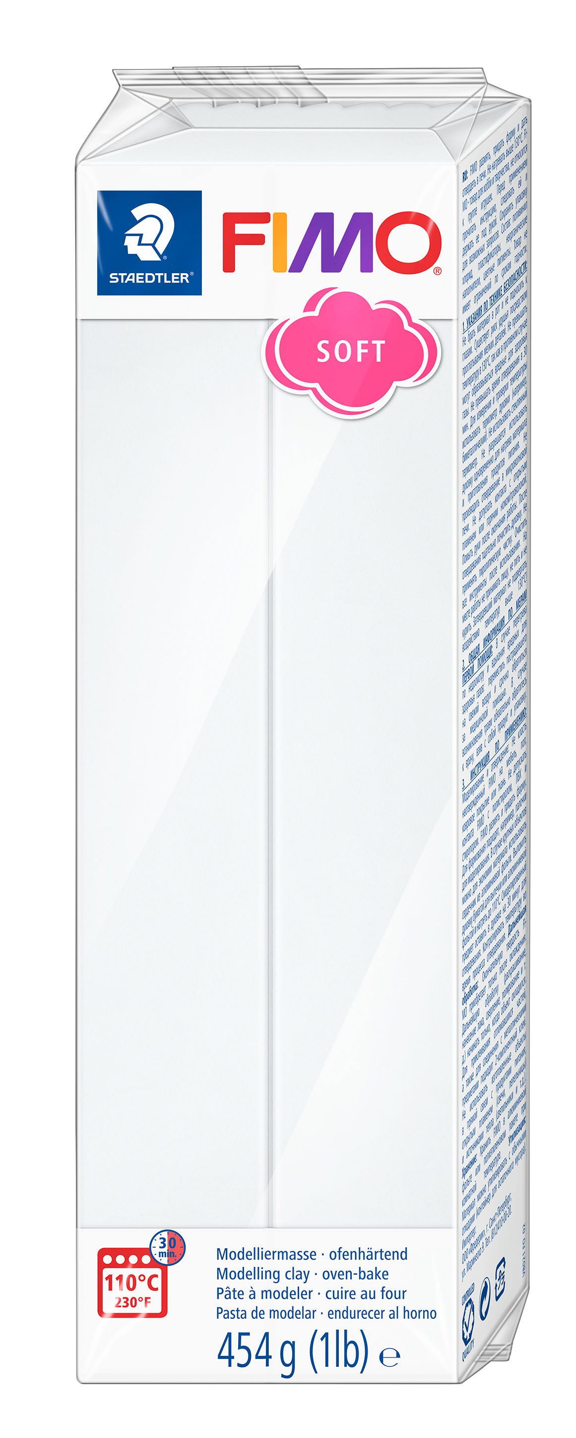 Staedtler FIMO soft modeller 454g Hvid