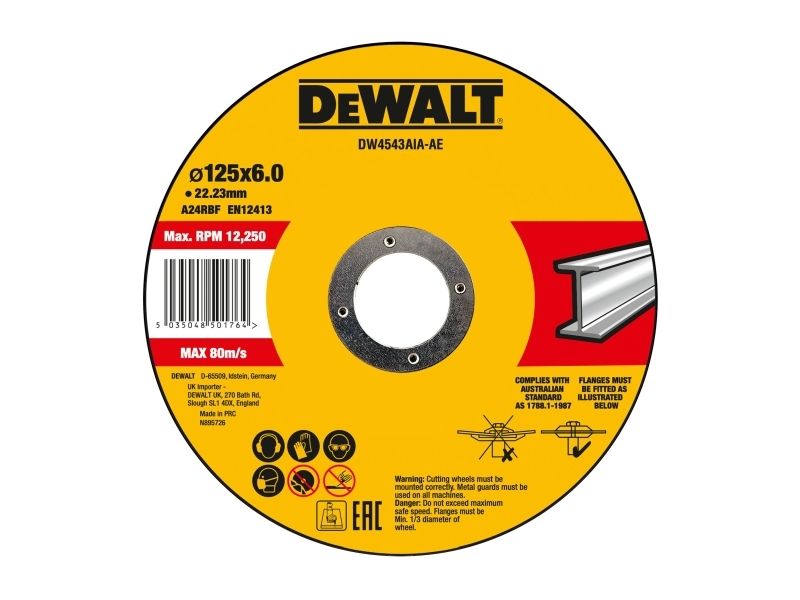 Dewalt Dw4543aia-Ae, Slibeskive, 1 Stk