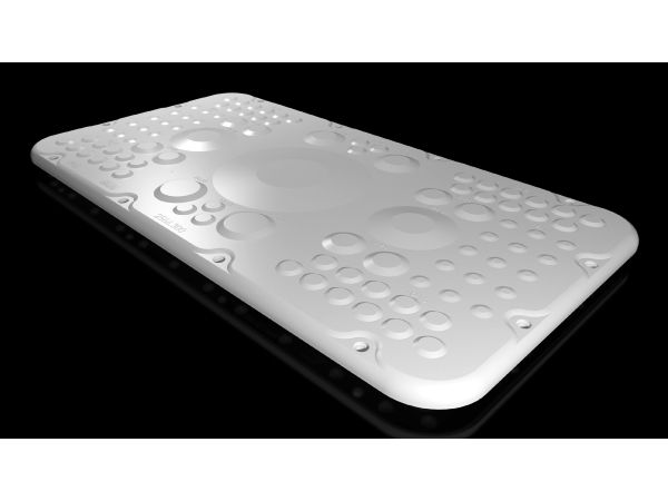 Rittal SZ 2566.300, Stativplade, Lys grå, Plast, IP66, 401 mm, 221 mm