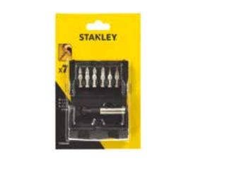 Stanley Sta60525-Xj, 29 Stk, Phillips, Torx, 1X 50 Mm Sl6, Ph1, Ph2, Ph3, T10, T15, T20, Hx4, Hx5,25 Mm Sl4, Sl6, H1, 2X Ph2, 1X Ph3, Pz1, 2X..., Sek