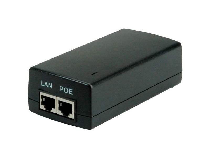 Value 21991498, Hurtigt Ethernet, Gigabit Ethernet, 10,100,1000 Mbit/S, Ieee 802.3Af, Ieee 802.3At, Sort, Aktivitet, Link, Poe, Strøm, 55 V