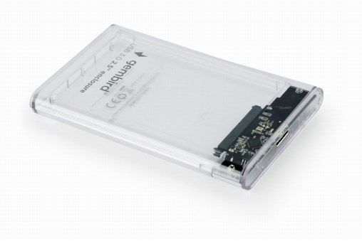 Cablexpert Ee2-U3s9-6 - Lagringspakning - 2.5" - 1 Kanal - Sata - Usb 3.0 - Gennemsigtig