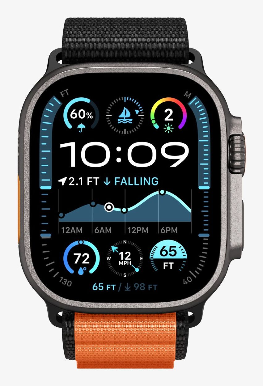 Spigen Wbf1, Band, Smartwatch, Orange, Apple, Apple Watch Ultra 3 (49Mm) Apple Watch Ultra 2 (49Mm) Apple Watch Ultra (49Mm), Stof
