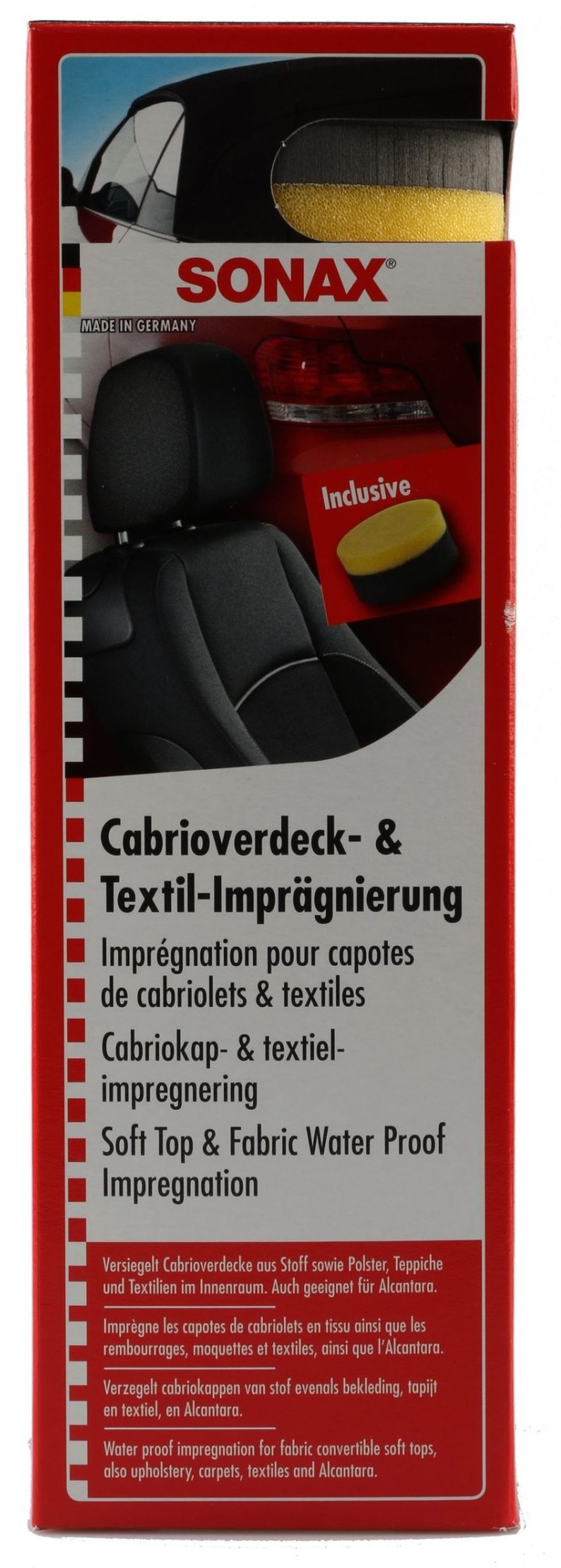 Sonax tekstil og Kaleche imprægnering 300ml