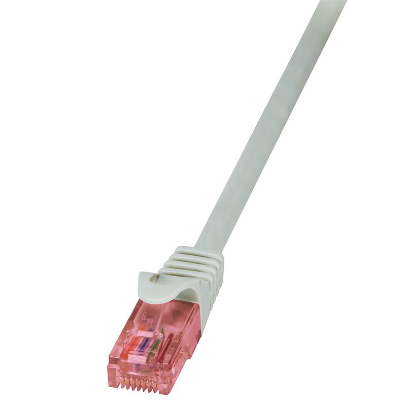 Logilink 10 M Rj45, 10 M, Cat6, U/Utp (Utp), Rj-45, Rj-45, Grå