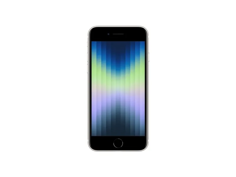 Apple iPhone SE (3rd generation) - 5G smartphone - dual-SIM / Intern hukommelse 256 GB - LCD-skærm - 4.7 - 1334 x 750 pixels - rear camera 12 MP - front camera 7 MP - stjernelys