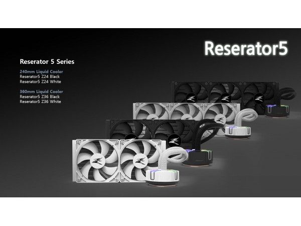 Zalman Reserator5 Z36 - Processors Flydende Kølesystem - Radiatorstørrelse: 360 Mm - (For: Lga1200, Lga1150, Lga1151, Lga1152, Lga1155, Lga1156, Lga2