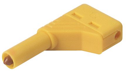 Hirschmann 934098103, Gul, Nikkel, 1000 V, 24 A, CE, 4 mm