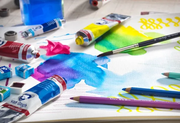 Van Gogh Mixed media paper 29.7 x 21 cm (A4), 300 g, 30 sheets | Skola & Hobby - Konstmaterial - Pennor | GameStuff