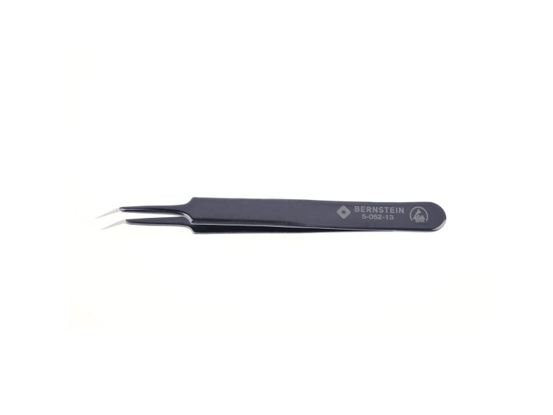 Bernstein 5-052-13, Rustfrit stål, Sort, Tilspidset, Kurvet, 15 g, 110 mm