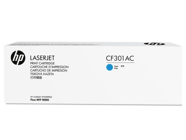 Hp 827A Cyan Contract Laserjet Tonerkartusche, 32000 Seiten, Blau, 1 Stk