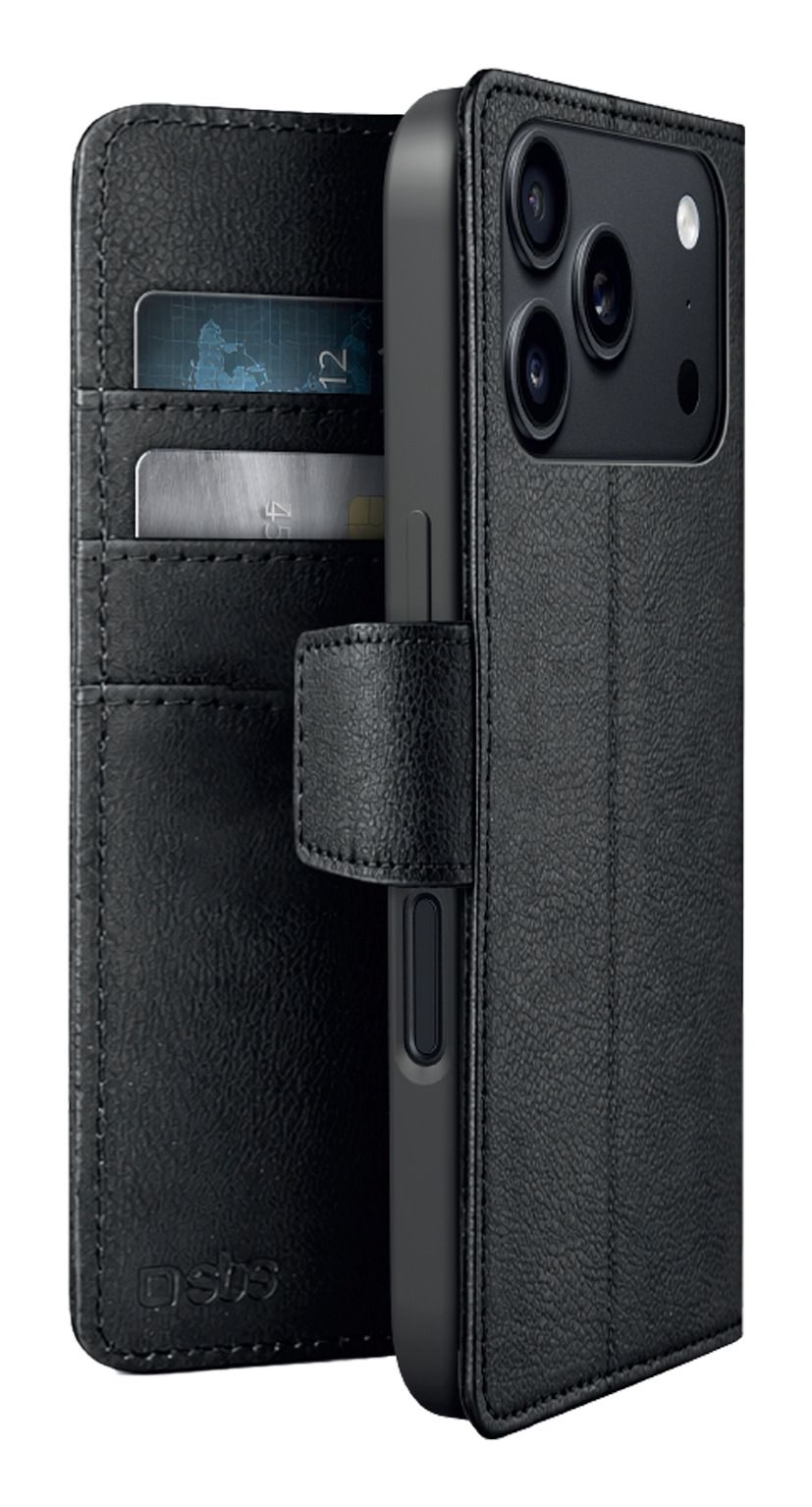 Sbs Classic Mag Book, Folio, Apple, Iphone 18 Pro Max/17 Pro Max, 17,5 Cm (6.9"), Schwarz
