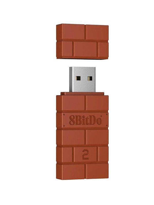 8BitTo USB tr&aring;dl&oslash;s adapter 2...