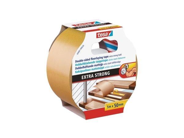 Tesa Extra Strong, Orange, Befestigung, Reparatur, Keramiken, Pvc, Holz, Weich, Hitzebeständig, 5 M