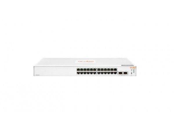 Hpe Networking Instant On 1830 24G 2Sfp Switch - Switch - Smart - 24 X 10/100/1000 + 2 X Gigabit Sfp - Desktop, An Rack Montierbar