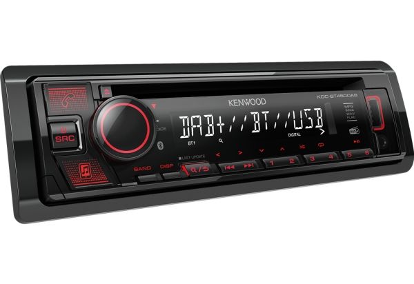 Kenwood Kdc-Bt450dab, Schwarz, 1 Din, 50 W, 4.0 Kanäle, 50 W, Cd-R,Cd-Rw