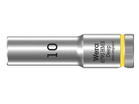 Wera 8790 Hmb, Sokkel, 3/8", Metric, 1 Hoved(Er), 10 Mm, Krom-Vanadium-Stål
