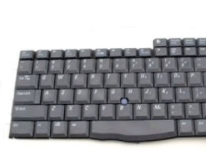 Dell 3C048, Tastatur, Englisch, Dell, Latitude C500, C510, C600, C610 & Inspiron 4000, 4100
