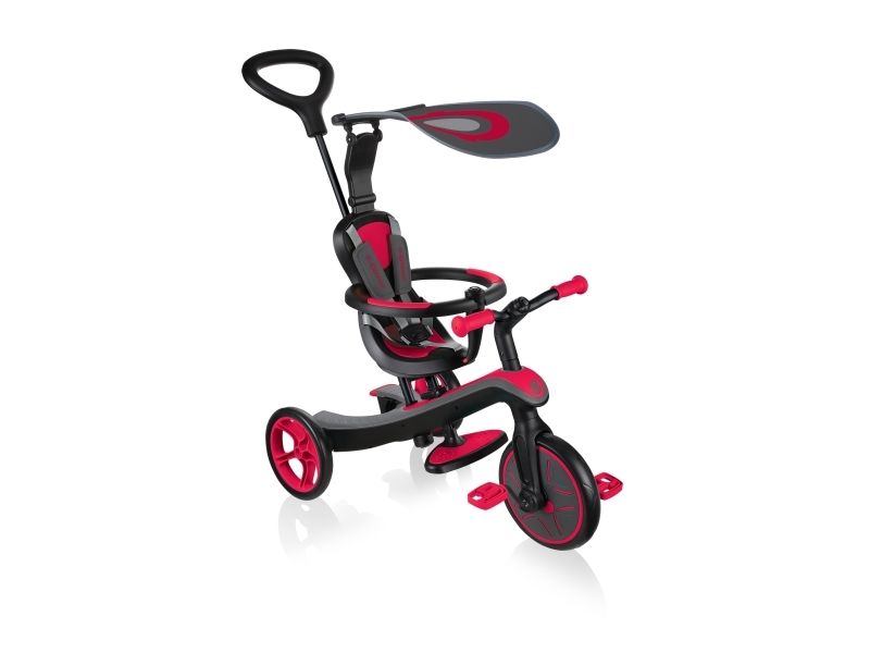 Globber Rot Trike Explorer 4 In 1 - Image 3