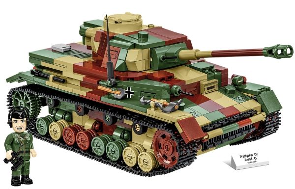 Cobi Historical Collection WWII Modeltank - 1107 dele