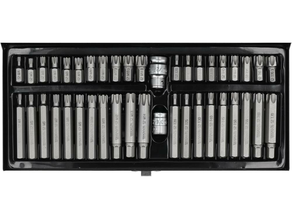 YATO-bits Torx+RIBE, 42 st. 0420