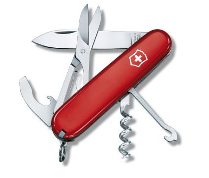 Victorinox 1.3405 Compact fickkniv 91 mm, röd