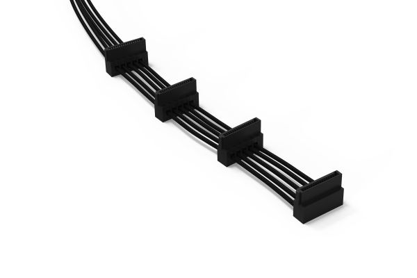 Be Quiet! S-Ata Power Cable Cs-6740 - Strømkabel - Sata Strøm - 72 Cm - Sort
