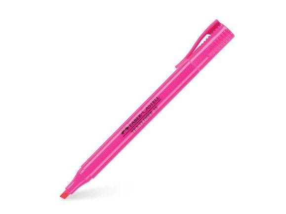 Faber-Castell Highlighter Textliner 38 Pink, 1 Stück(E), Pink, Konische Spitze, Pink, Pink, Polypropylen (Pp)
