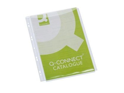 Q-CONNECT Kangaroo Pockets, 210 x 297 mm (A4), Transparent, Polyvinylchlorid (PVC), 1 cm, Tyskland