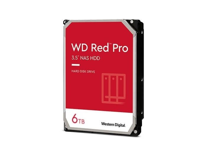 6 Tb Hdd 8,9Cm (3,5 ) Wd-Red Pro Wd6005ffbx Sata3 Ip 256