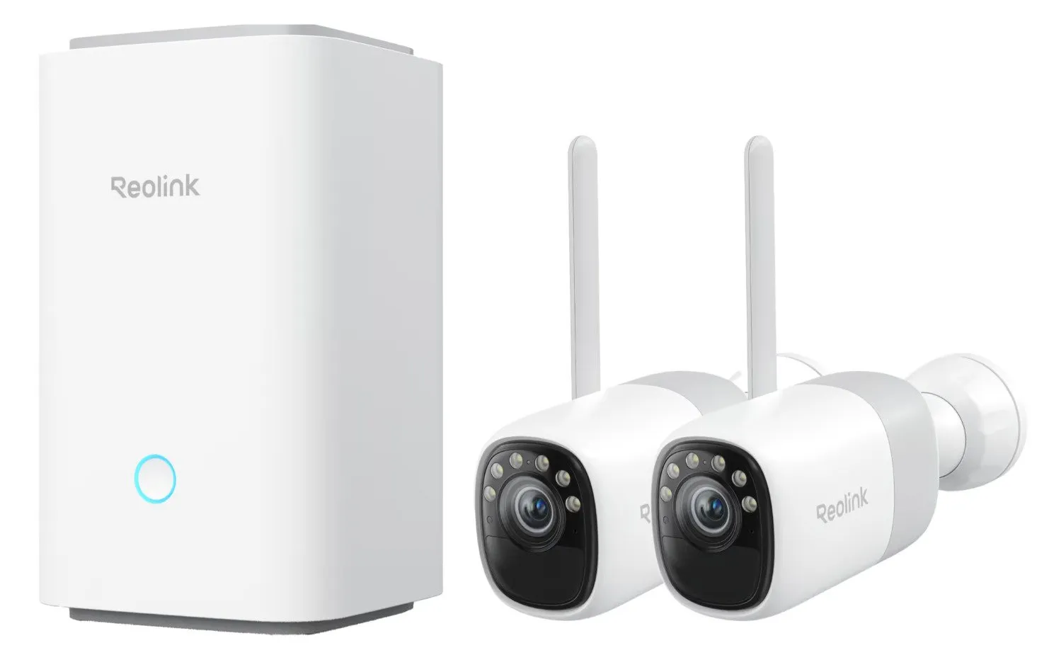 Reolink Home Hub Kit kontrolsystem, Home Hub + 2 x Altas