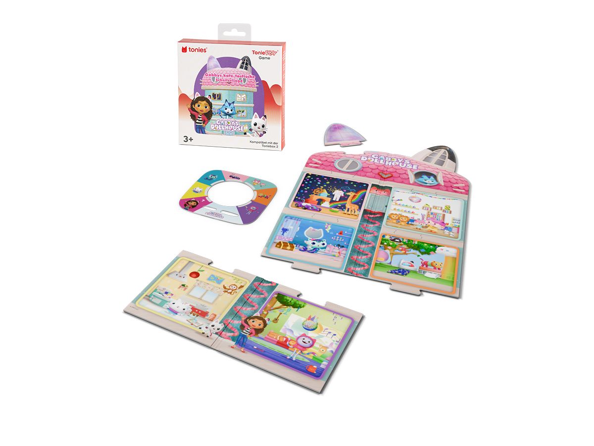 Tonieplay-spil tonies M - Gabby's Dollhouse: Gabbys katz-tastische Schnitzeljagd