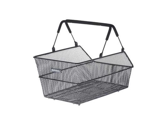 Basil Cento Multi System, Bagside, Cykelkurv, Stål, Sort, 5 kg, 450 mm
