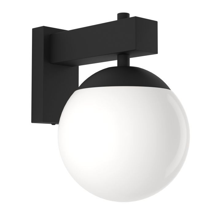Eglo Bufalata Ude Væg E27 Ip44 Sort