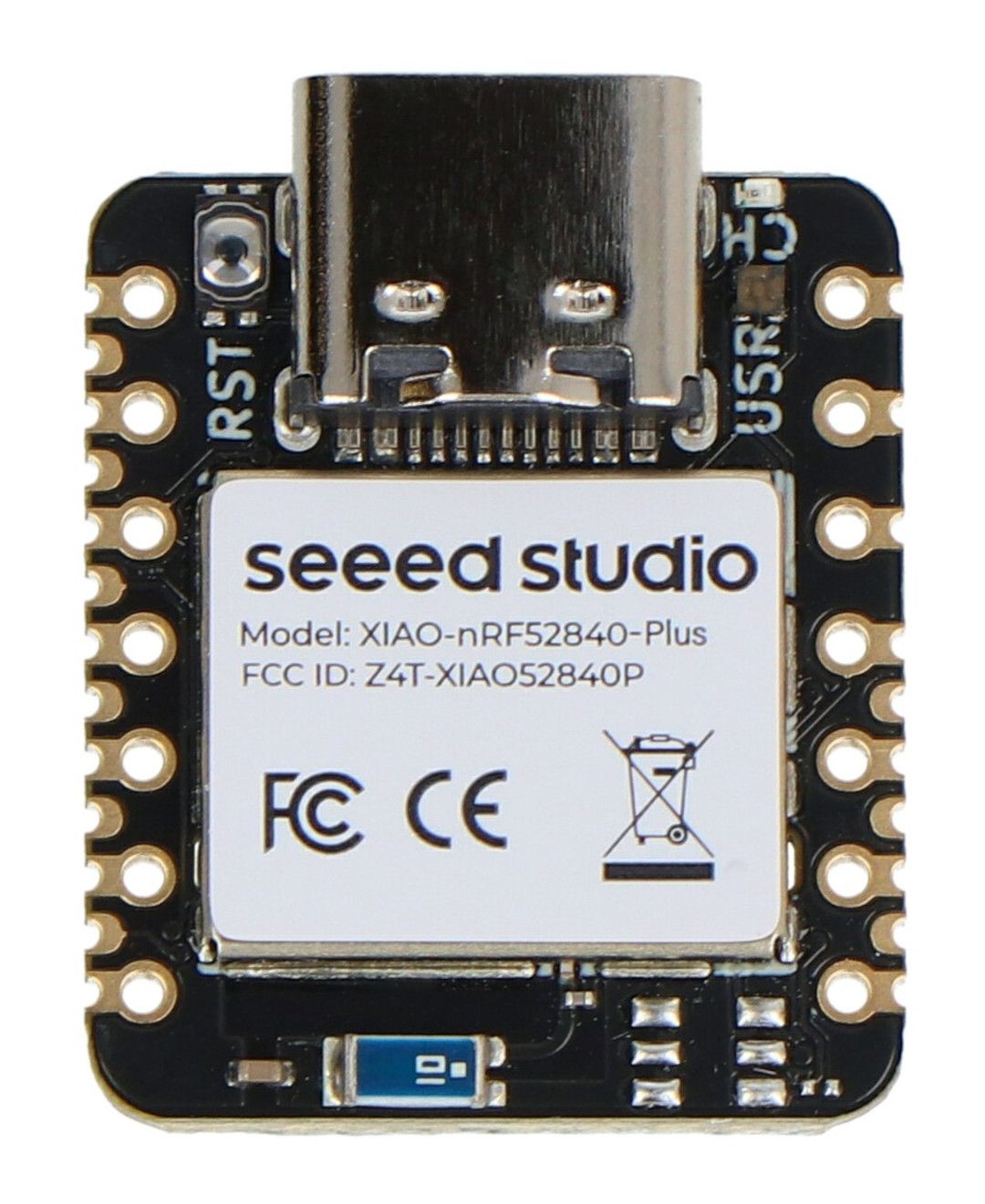 Seeed Studio Seeed Xiao nRF52840 Plus – Arduino / MicroPython – Bluetooth 5.0 su integruota antena – Seeedstudio 102010672