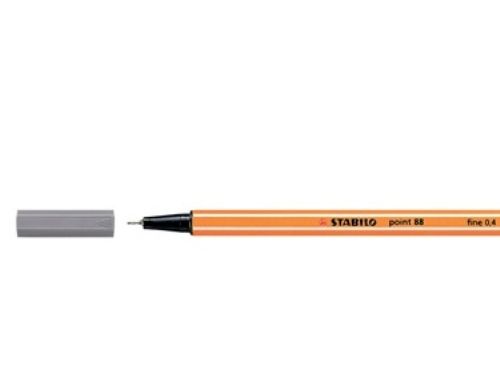 Stabilo Point 88, Grau, Grau, Orange, 0,4 Mm, Hexagonal, Metall, Deutschland