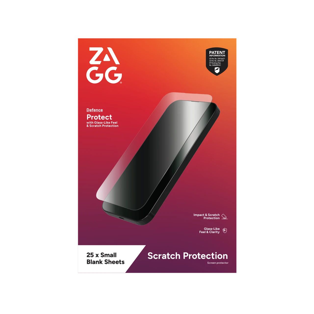 Zagg - Handy Displayschutzfolie - Folie