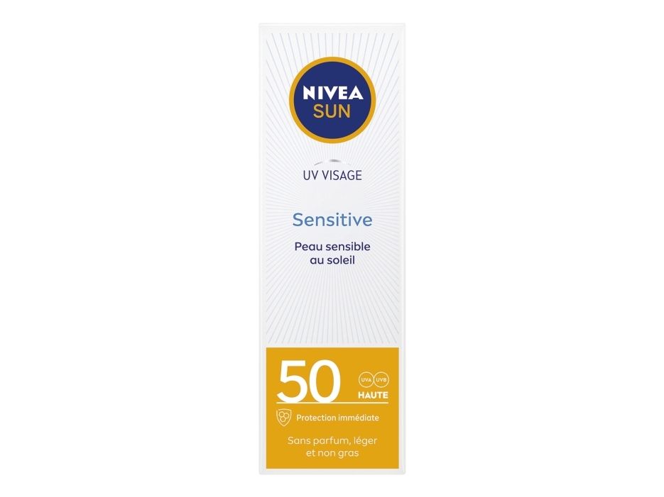Nivea Sun Facial Sensitive Spf 50 50 Ml