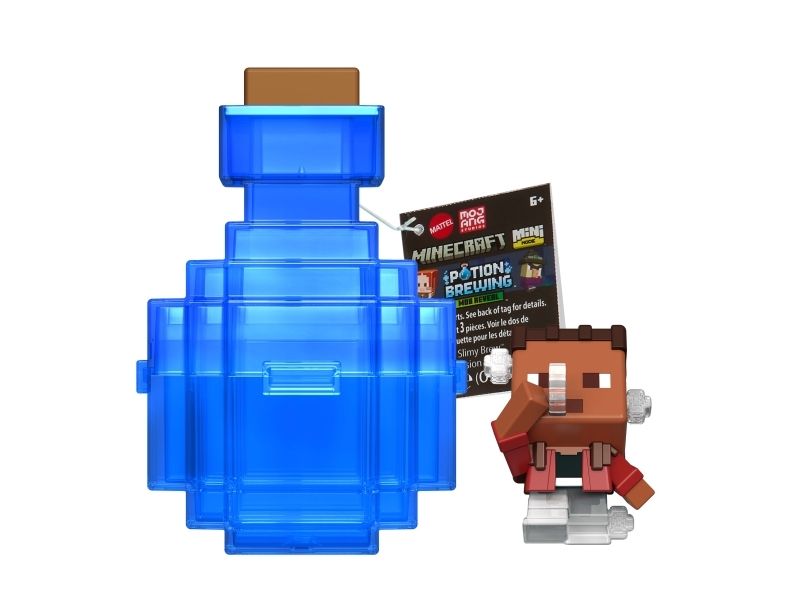 Mattel Minecraft Mini Mode Bergbau-Überraschungsfigurenset, Figuren Variieren