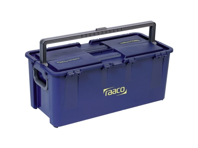 raaco Compact 50, Verktygsl&aring;da, Polypropylen, Bl&aring;, 50 kg, G&aring;ngj&auml;rn, 621 mm