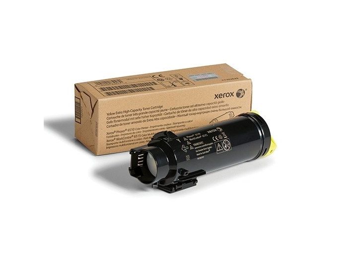 Xerox Toner *Requires Contract With Xerox!* - Extra High Capacity - Gul - Original - For Phaser 6510 Workcentre 6510, 6515