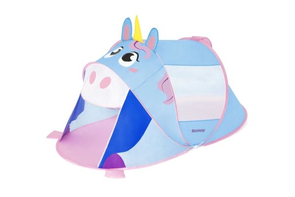 Bestway 68110, Zelt, 2 Jahr(e), Für die Nutzung im Außenbereich geeignet, Fiberglas, Polyester, Blau, 812 g