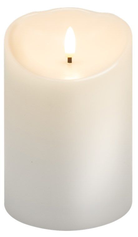 Goobay 77776, Leichte Dekorationsfigur, Weiß, Polycarbonat (Pc), Glas, Ip20, Kerze, Led