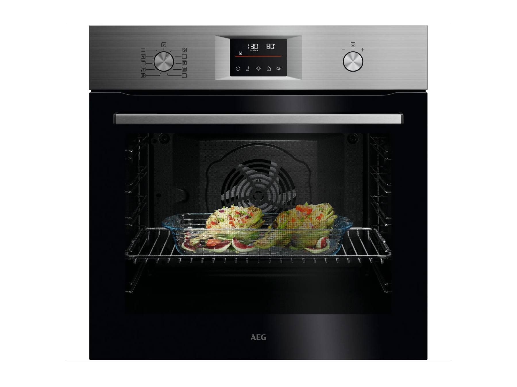 Aeg Horno Eléctrico Series 5000 Ou5pb40sm 72 L Negro Inox Con Autolimpieza Pirolítica Y 45 Programas - Image 6